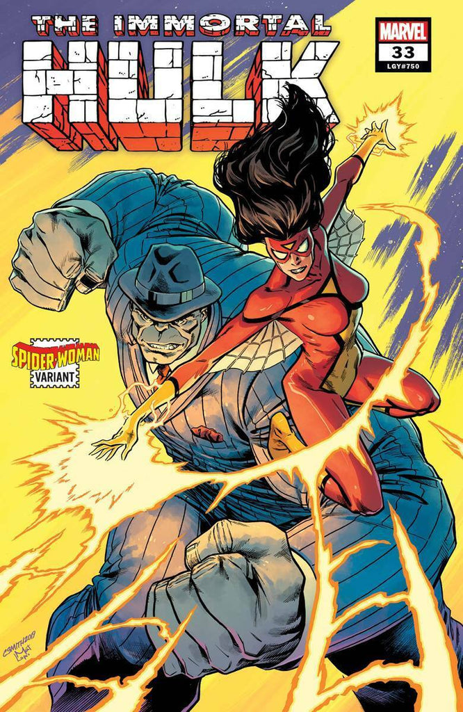 IMMORTAL HULK #33 CORY SMITH SPIDER-WOMAN VARIANT