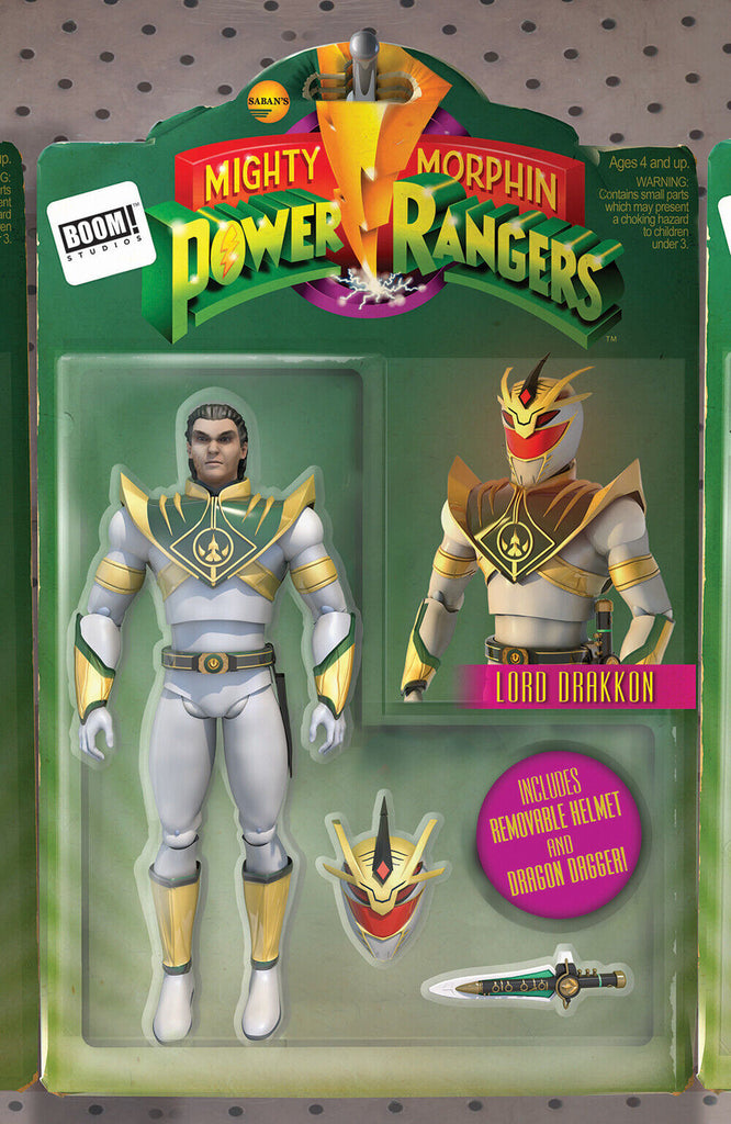MIGHTY MORPHIN POWER RANGERS #15 UNLOCK ACTION FIGURE VARIANT