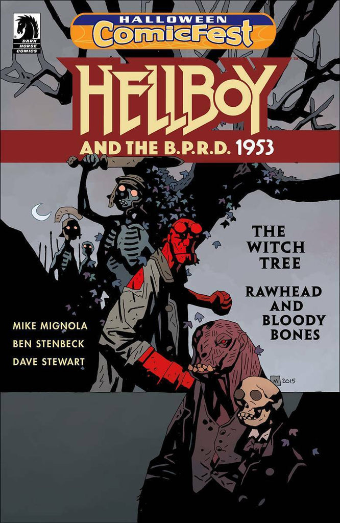 HALLOWEEN COMICFEST 2017 HELLBOY BPRD 1953 WITCH TREE RAWHEAD BLOODY BONES