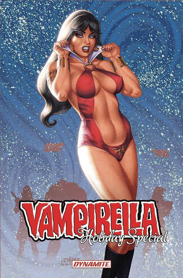 VAMPIRELLA 2021 HOLIDAY SPECIAL CVR A LINSNER DYNAMITE