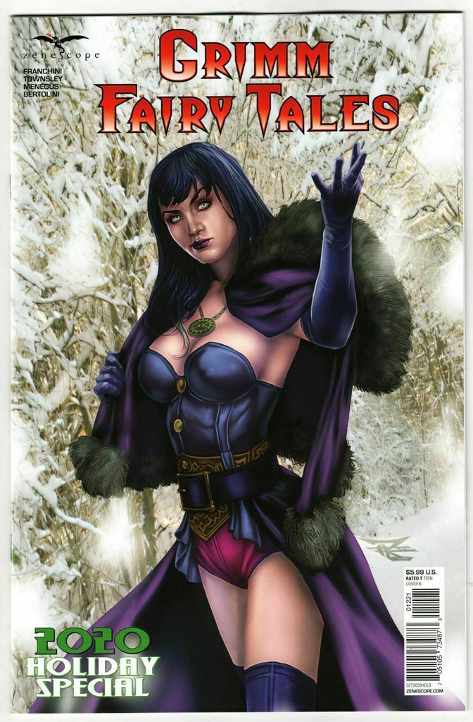 GRIMM FAIRY TALES 2020 HOLIDAY SPECIAL CVR B LEARY JR "L2"