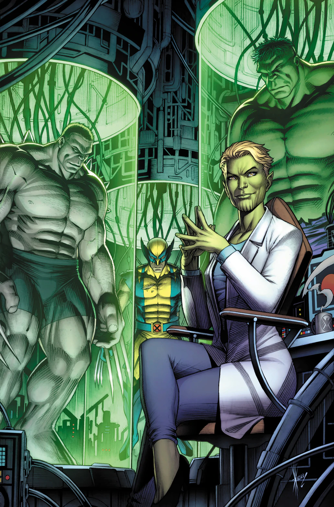 HULKVERINES #1 (OF 3) KEOWN SKRULLS VARIANT "D6"