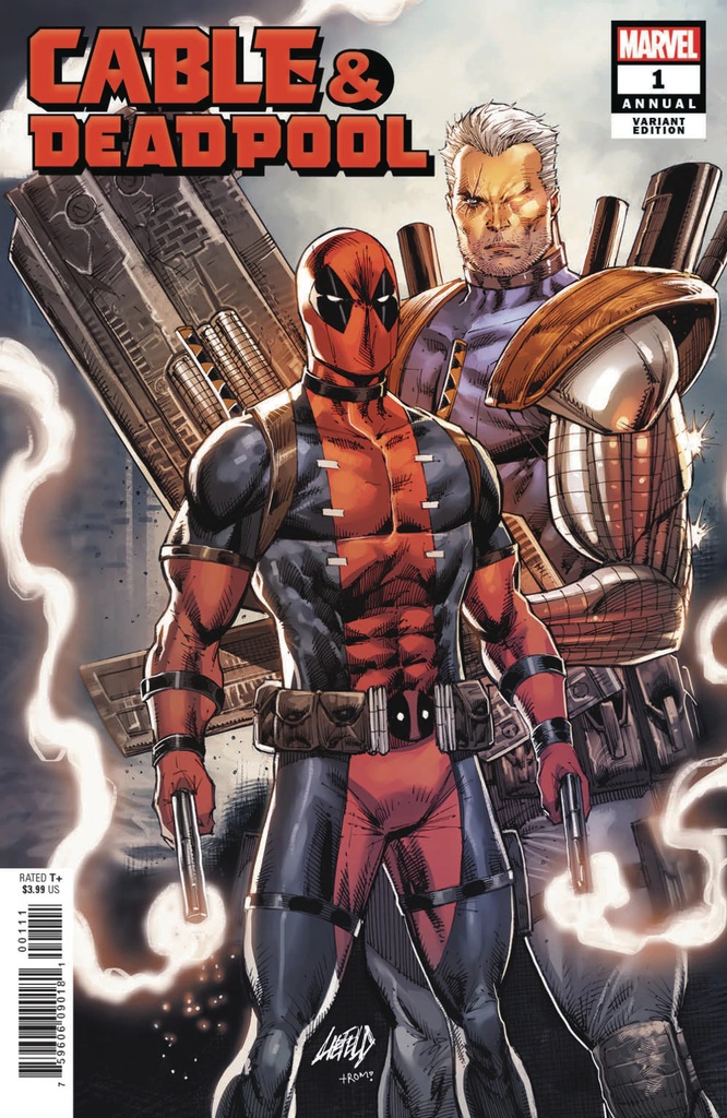 CABLE DEADPOOL ANNUAL #1 LIEFELD VAR "A4"