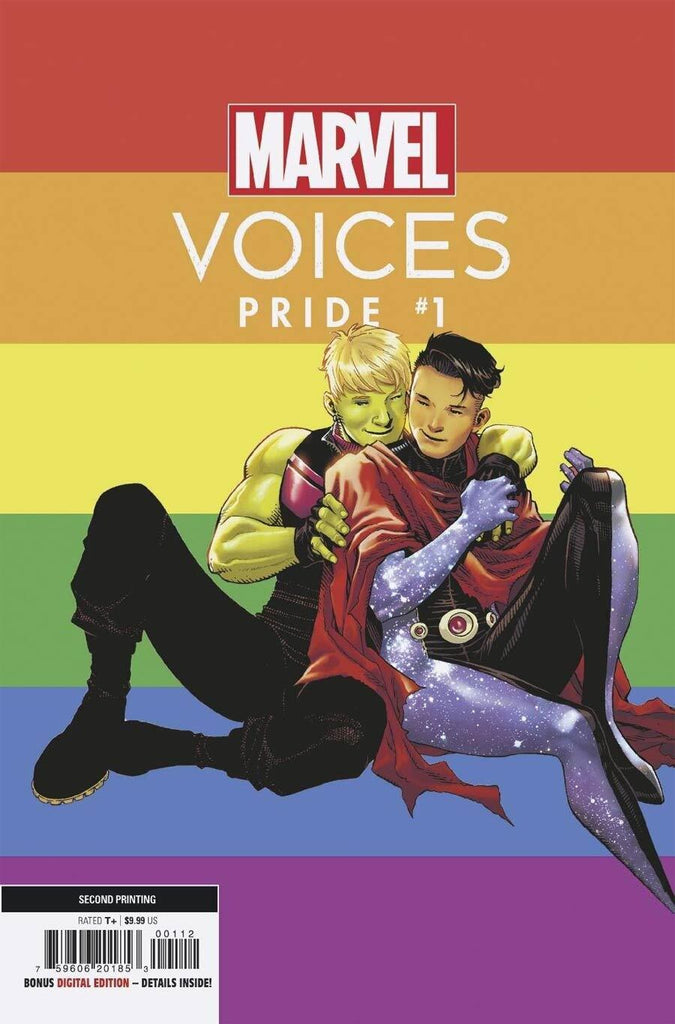 MARVELS VOICES PRIDE #1 2ND PRINT VARIANT