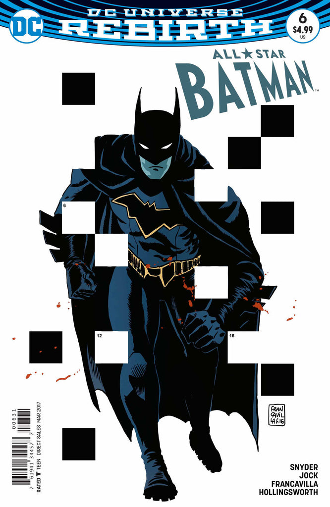 ALL STAR BATMAN #6 FRANCAVILLA VAR ED