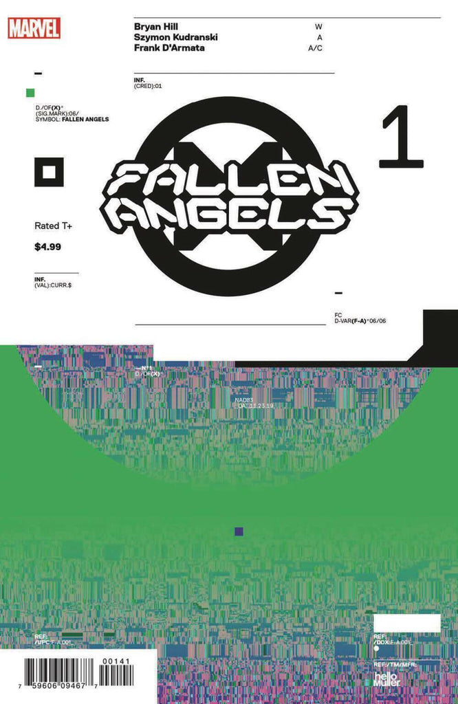 FALLEN ANGELS #1 MULLER DESIGN VARIANT DX