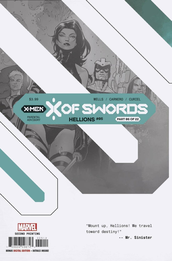 HELLIONS #5 2ND PRINT VAR XOS