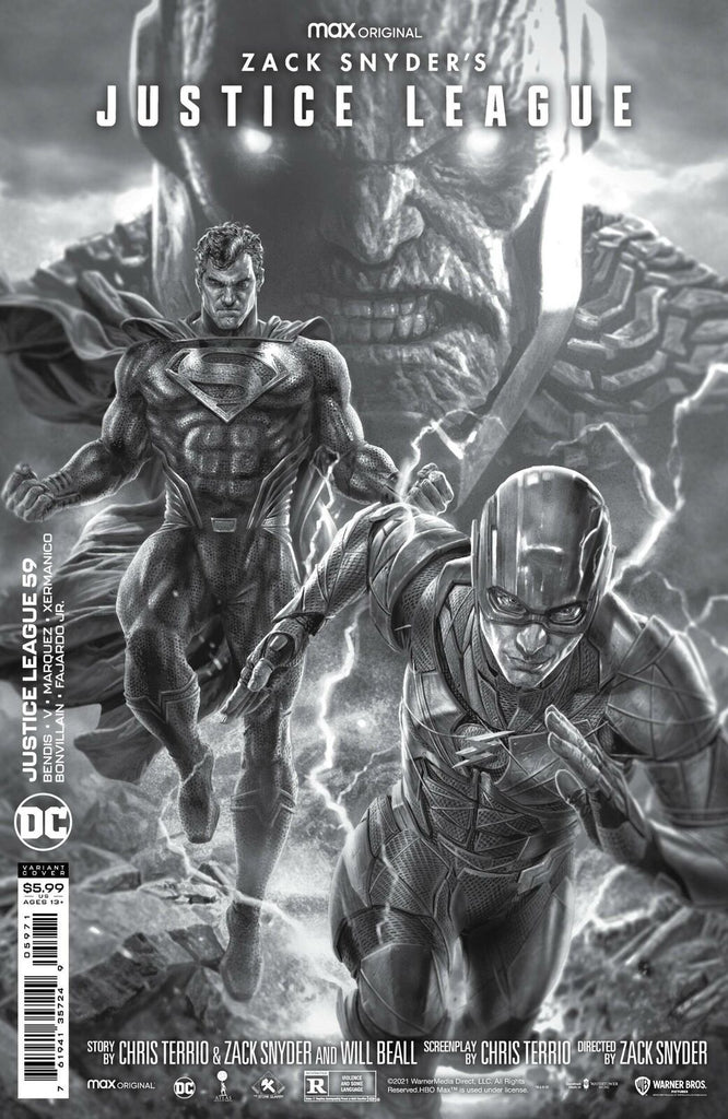 JUSTICE LEAGUE #59 1:50 BERMEJO SNYDER CUT VARIANT