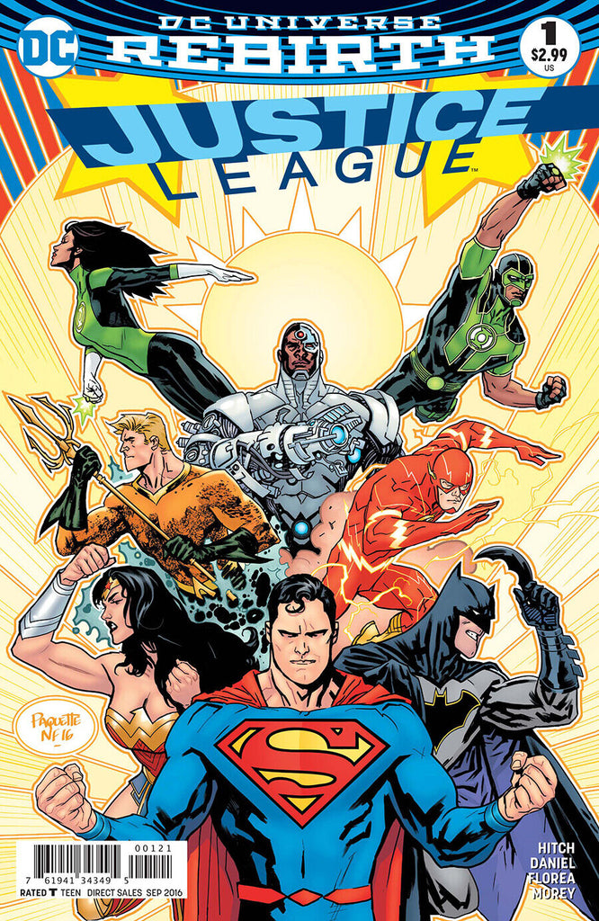 JUSTICE LEAGUE #1 VAR ED
