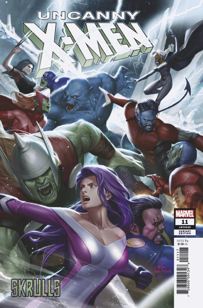 UNCANNY X-MEN #11 INHYUK LEE SKRULLS VAR