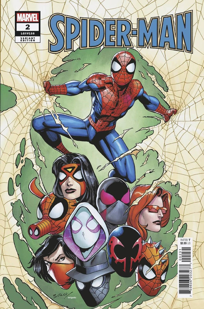 SPIDER-MAN #2 BAGLEY VARIANT MARVEL PRH  "THE END OF THE SPIDER-VERSE"