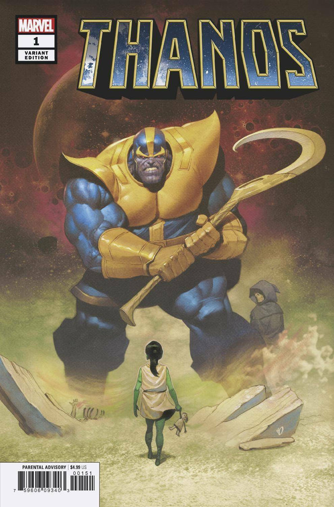 THANOS #1 (OF 6) OLIVETTI VARIANT MARVEL COMICS 2019