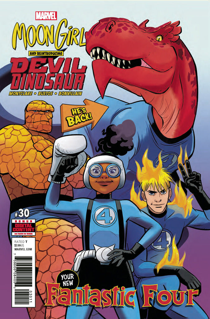 MOON GIRL AND DEVIL DINOSAUR #30 LEG