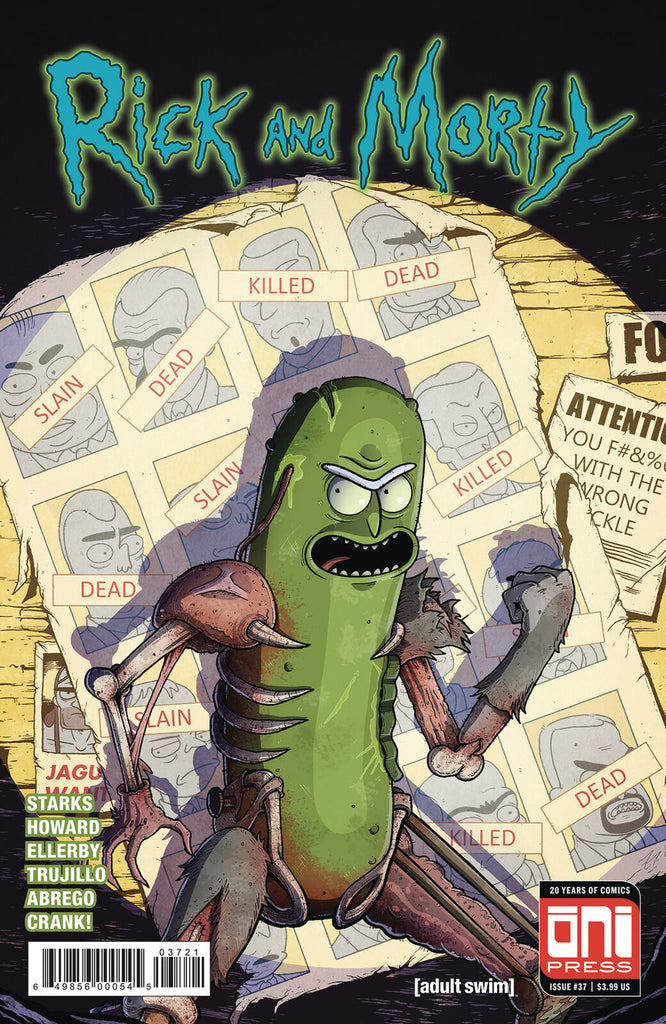 RICK & MORTY #37 CVR B VASQUEZ VAR