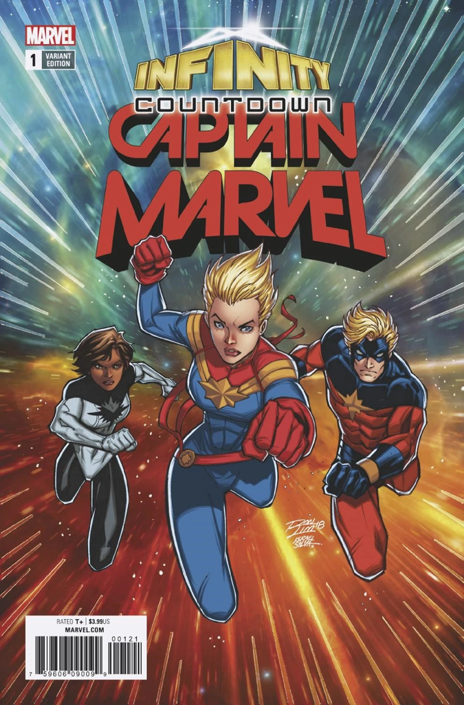 INFINITY COUNTDOWN CAPTAIN MARVEL #1 LIM VAR