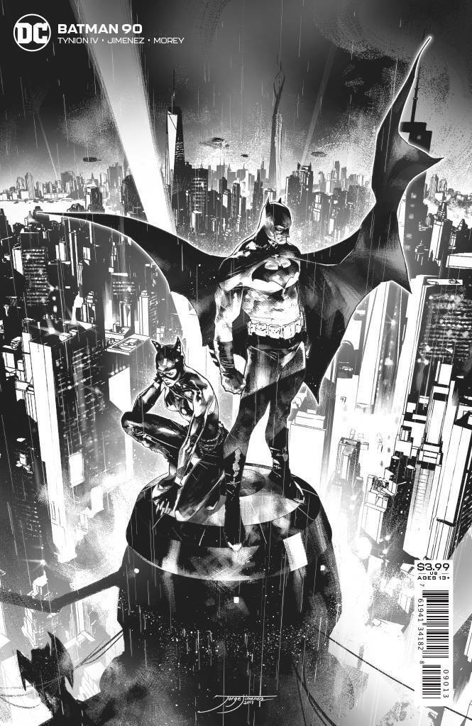 BATMAN #90 3RD PRINT B&W VARIANT