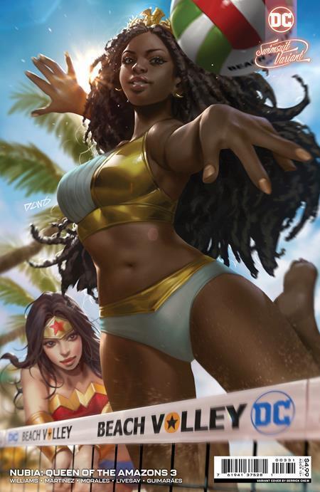 NUBIA QUEEN OF THE AMAZONS #3 CVR C CHEW SWIMSUIT CARD STOCK VARIANT