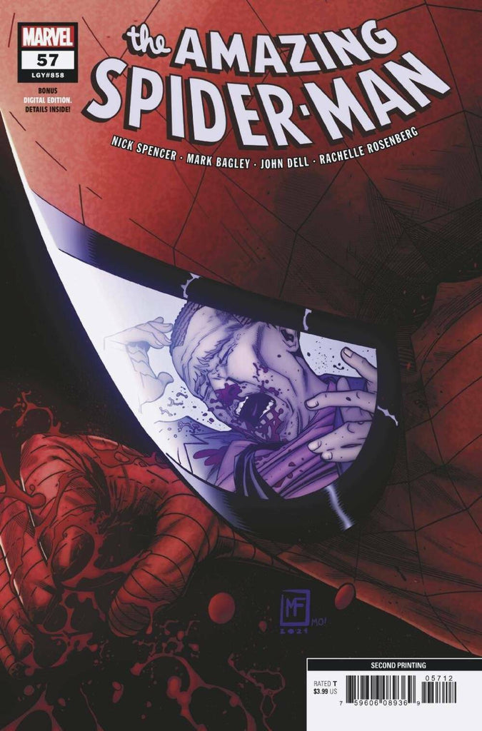 AMAZING SPIDER-MAN #57 2ND PRINT FERREIRA VARIANT