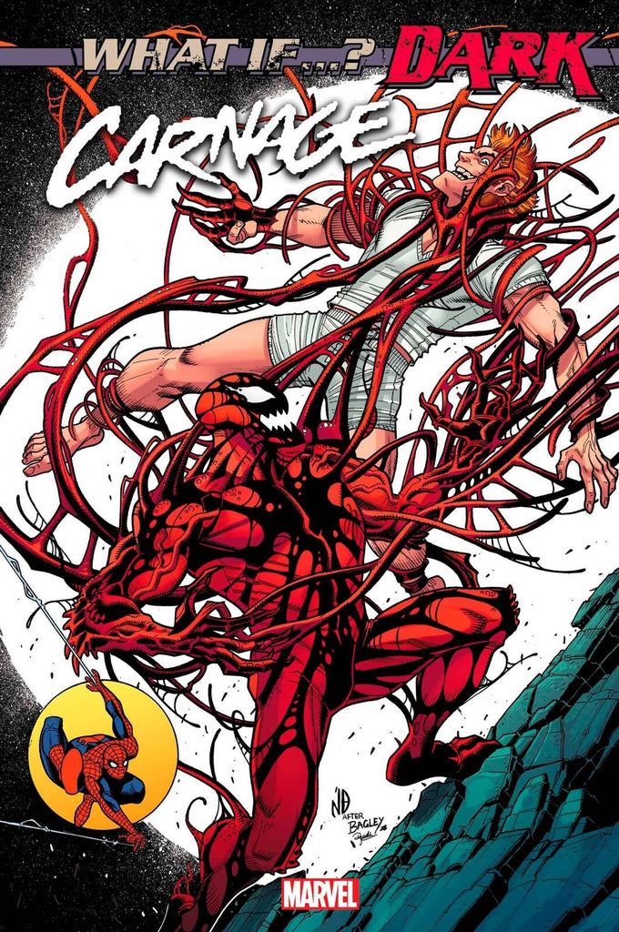 WHAT IF DARK CARNAGE #1 NICK BRADSHAW HOMAGE VAR MARVEL PRH