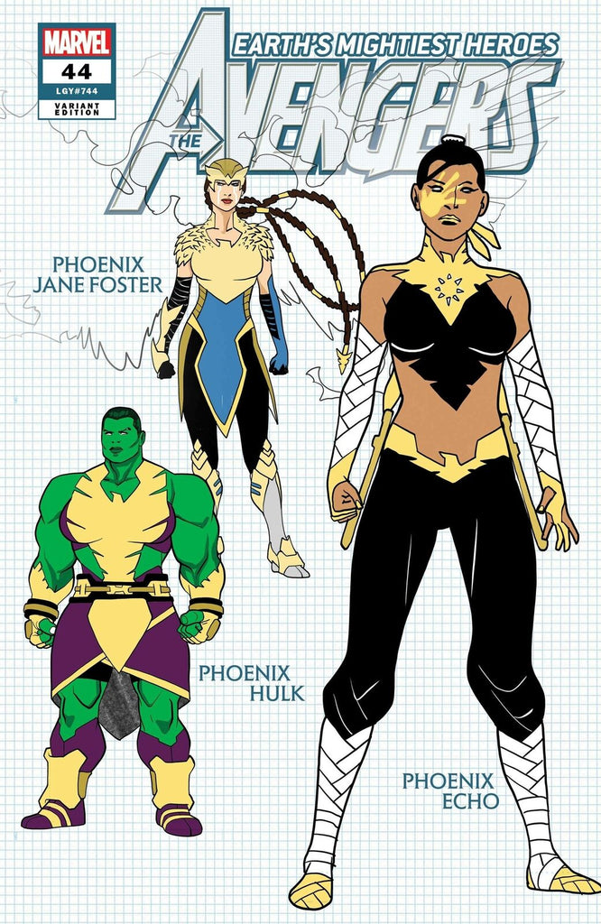 AVENGERS #44 1:10 GARRON DESIGN VARIANT