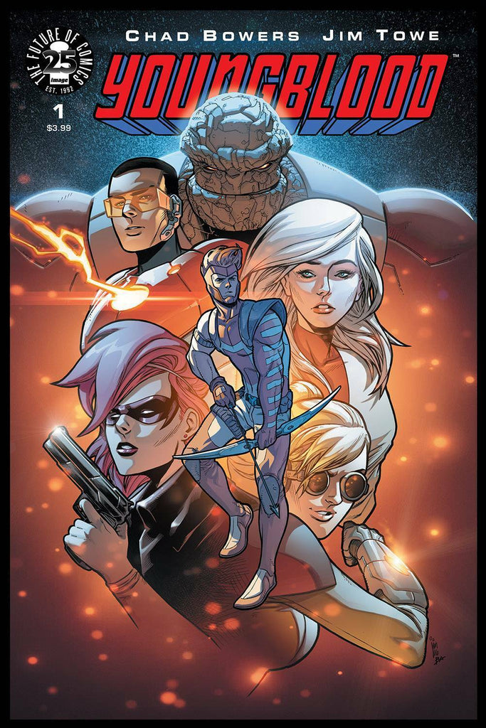 YOUNGBLOOD #1 CVR A TOWE IMAGE COMICS (2017)