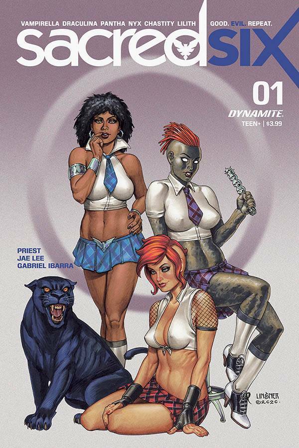 SACRED SIX #1 10 COPY LINSNER INCV