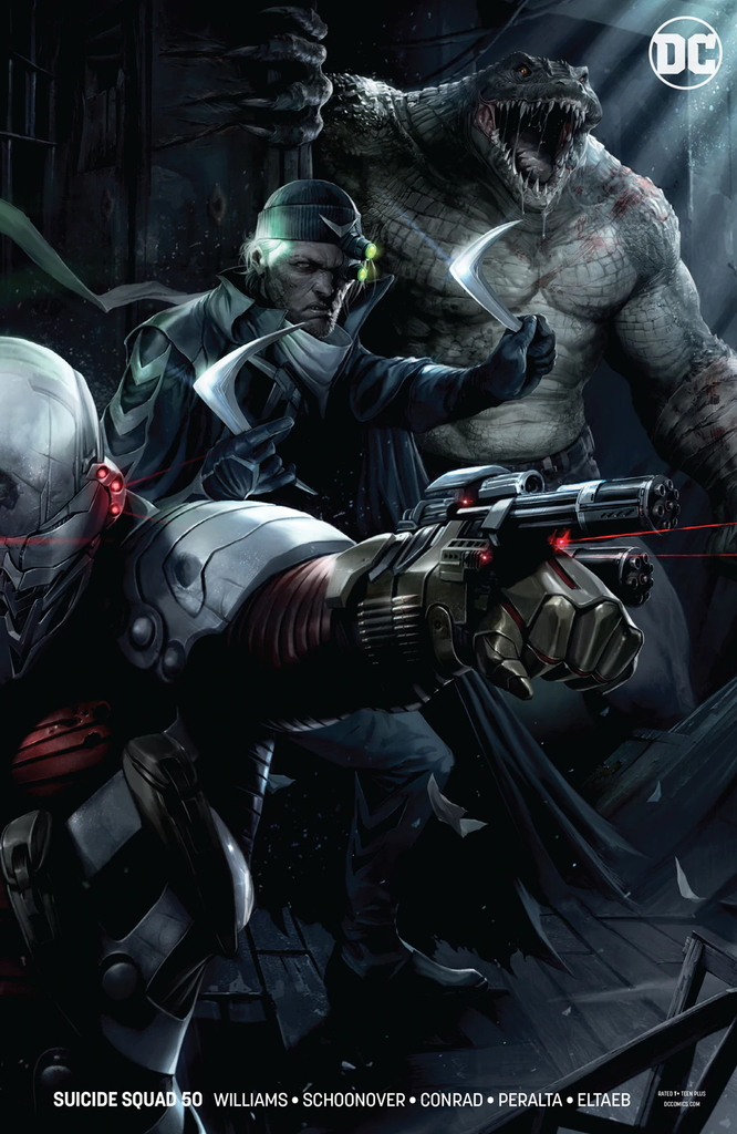 SUICIDE SQUAD #50 MATTINA CONNECTING VARIANT