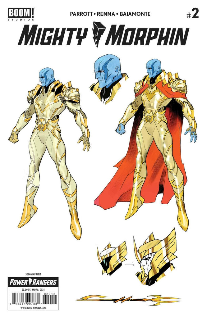 MIGHTY MORPHIN #2 2ND PTG (C: 1-0-0)