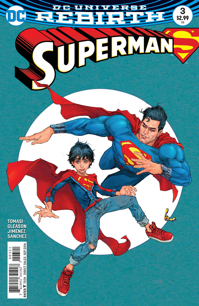 SUPERMAN #3 VAR ED DC REBIRTH