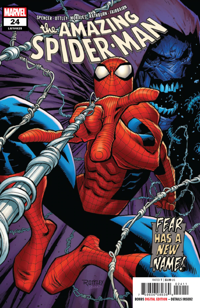 AMAZING SPIDER-MAN #24 BLOOD VARIANT(2019)