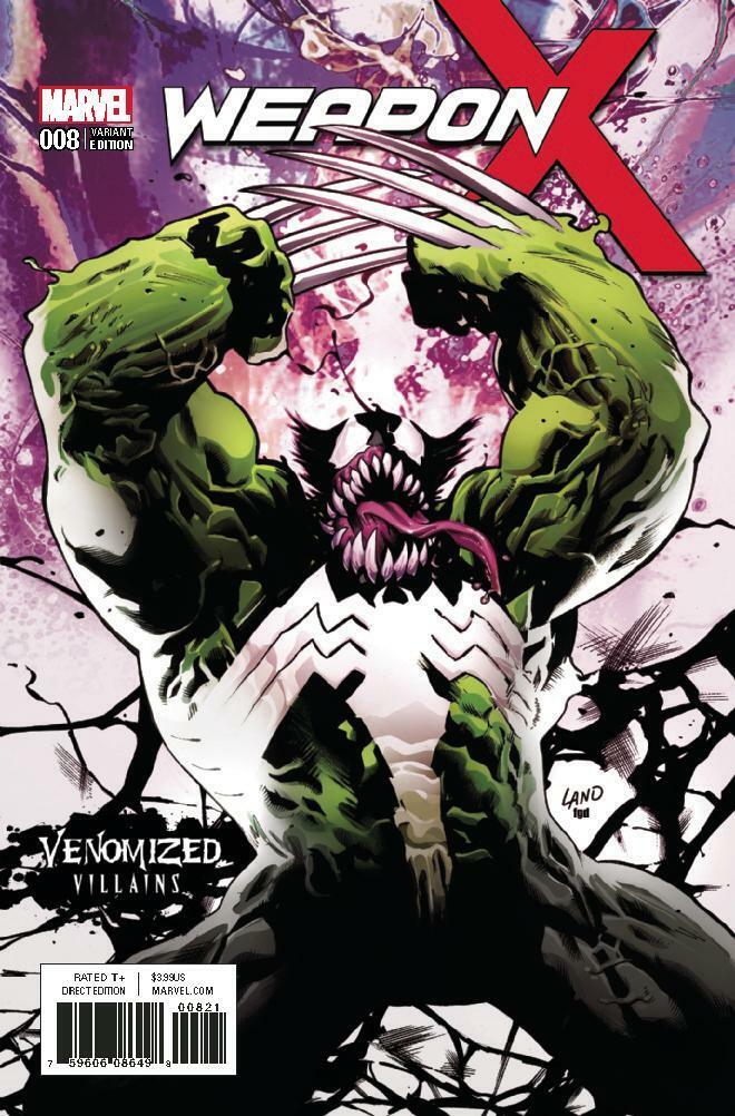 WEAPON X #8 VENOMIZED WEAPON H VARIANT "K3"