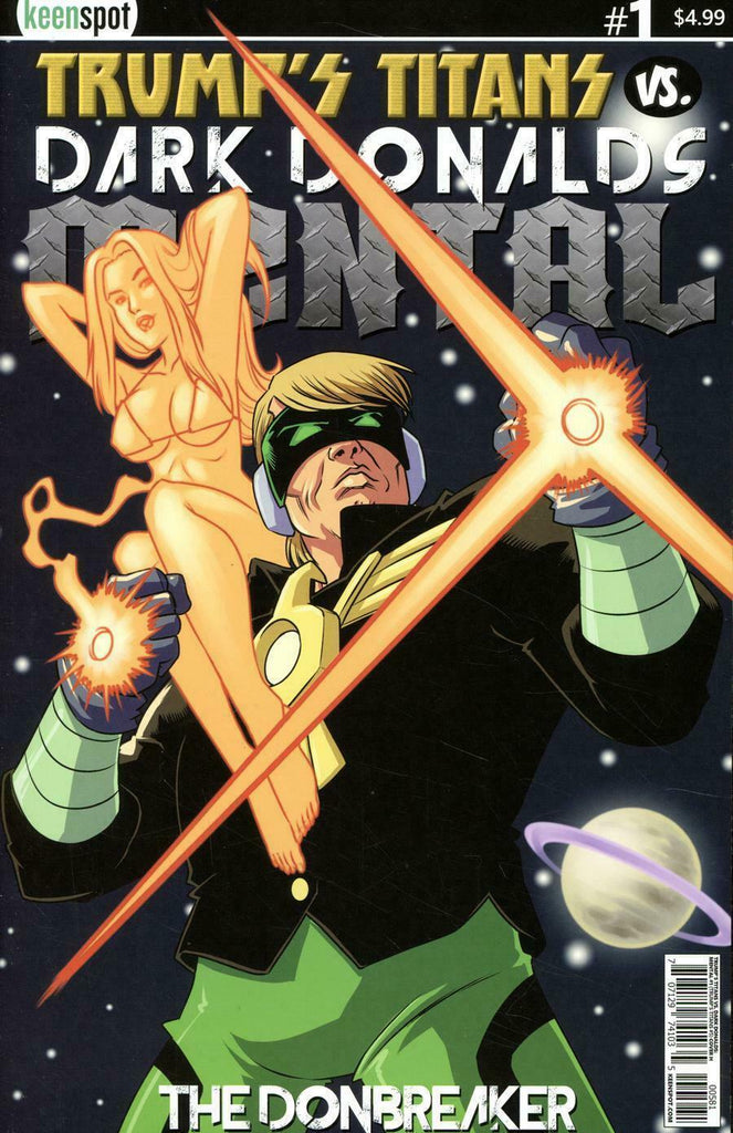 TRUMPS TITANS VS DARK DONALDS MENTAL #1 CVR H THE DONBREAKER KEENSPOT