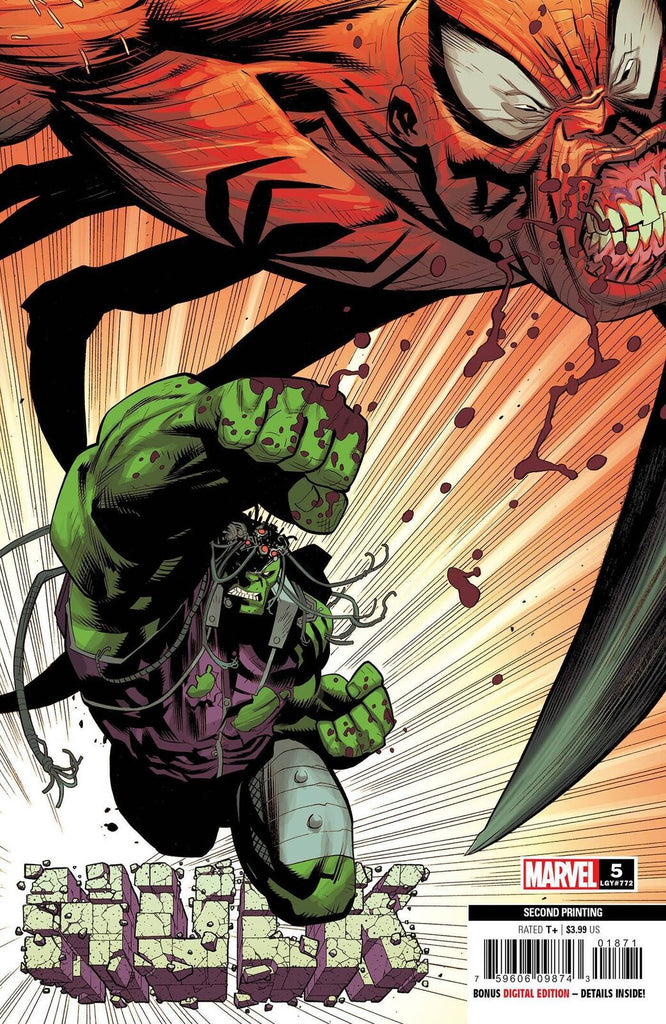 HULK #5 2ND PRINT OTTLEY VARIANT