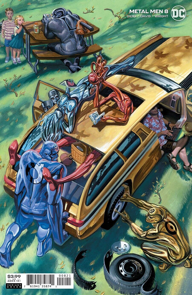 METAL MEN #8 (OF 12) STEVE RUDE VARIANT "CC5"