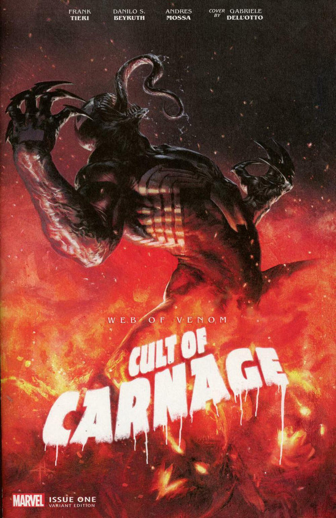 WEB OF VENOM CULT OF CARNAGE #1 1:50 DELLOTTO VARIANT