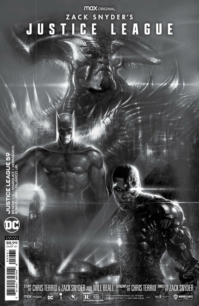 JUSTICE LEAGUE #59 1:25 SHARP SNYDER CUT VARIANT
