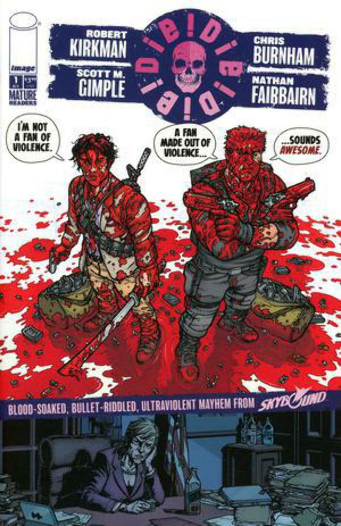 Die Die Die #1 Cover C Chris Burnham & Nathan Fairbairn Awesome Cover