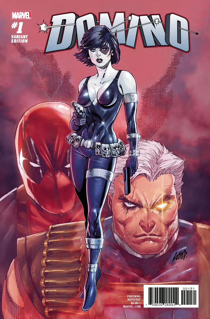 DOMINO #1 1:25 LIEFELD VARIANT