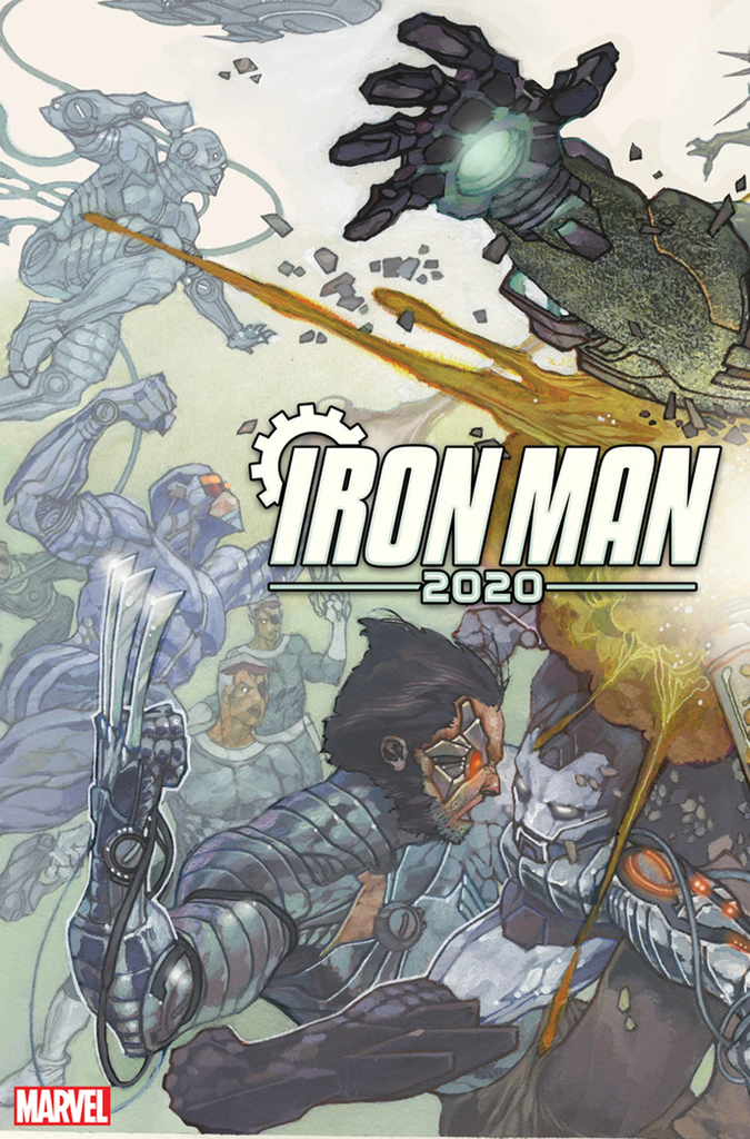 IRON MAN 2020 #1 (OF 6) BIANCHI CONNECTING VARIANT "B2"