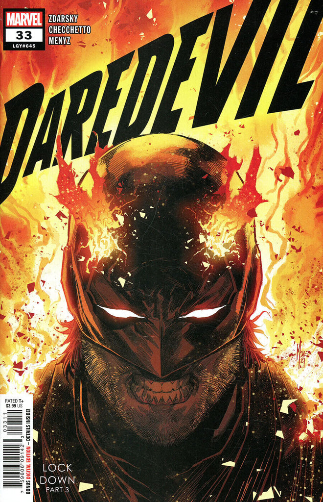 Daredevil #33 REGULAR CVR (VOL 6 2021) MARVEL COMICS