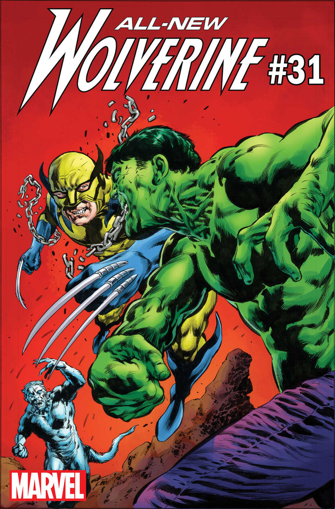 ALL NEW WOLVERINE #31 HULK VAR LEG