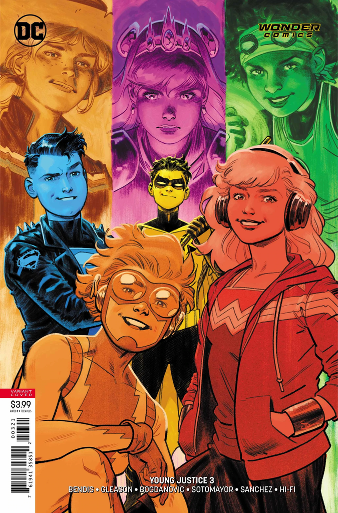 YOUNG JUSTICE #3 VAR ED