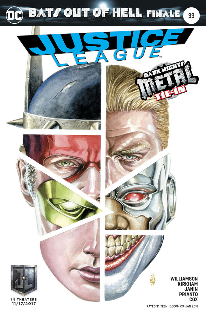 JUSTICE LEAGUE #33 VAR ED METAL