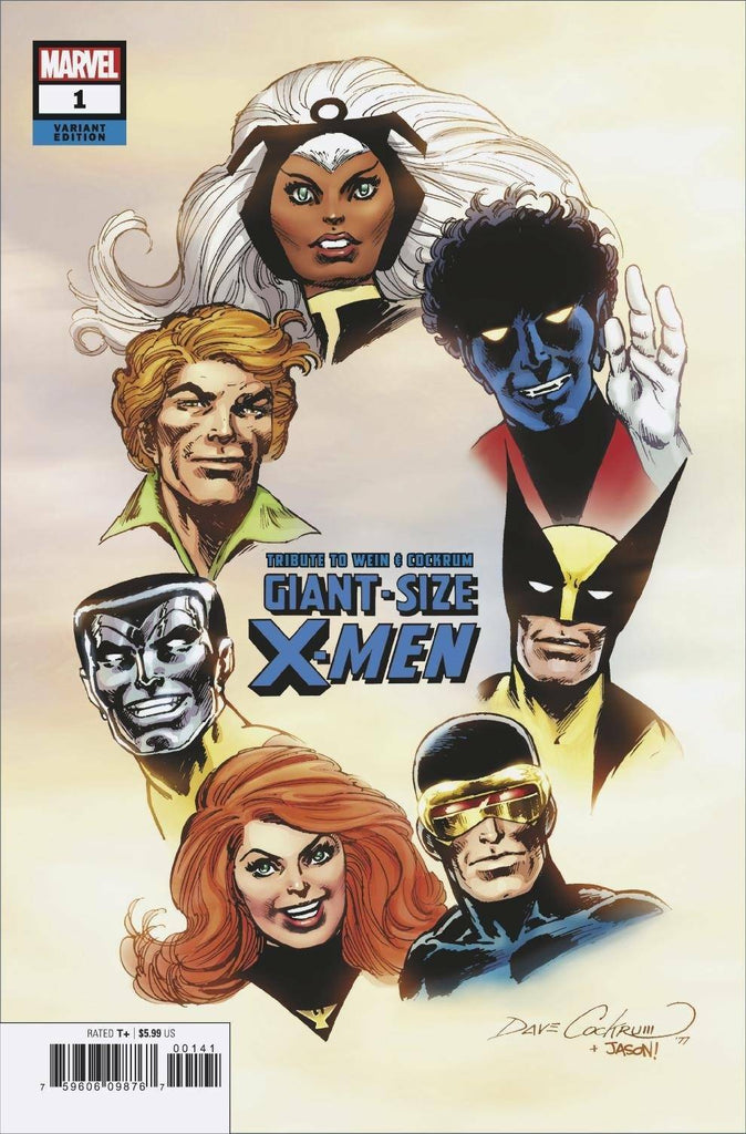 GIANT SIZE X-MEN TRIBUTE WEIN COCKRUM #1 HIDDEN GEM VAR