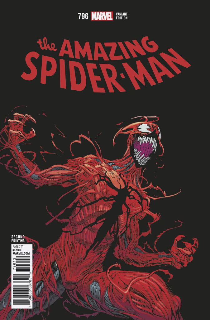 AMAZING SPIDER-MAN #796 2ND PRINT HAWTHORNE VARIANT