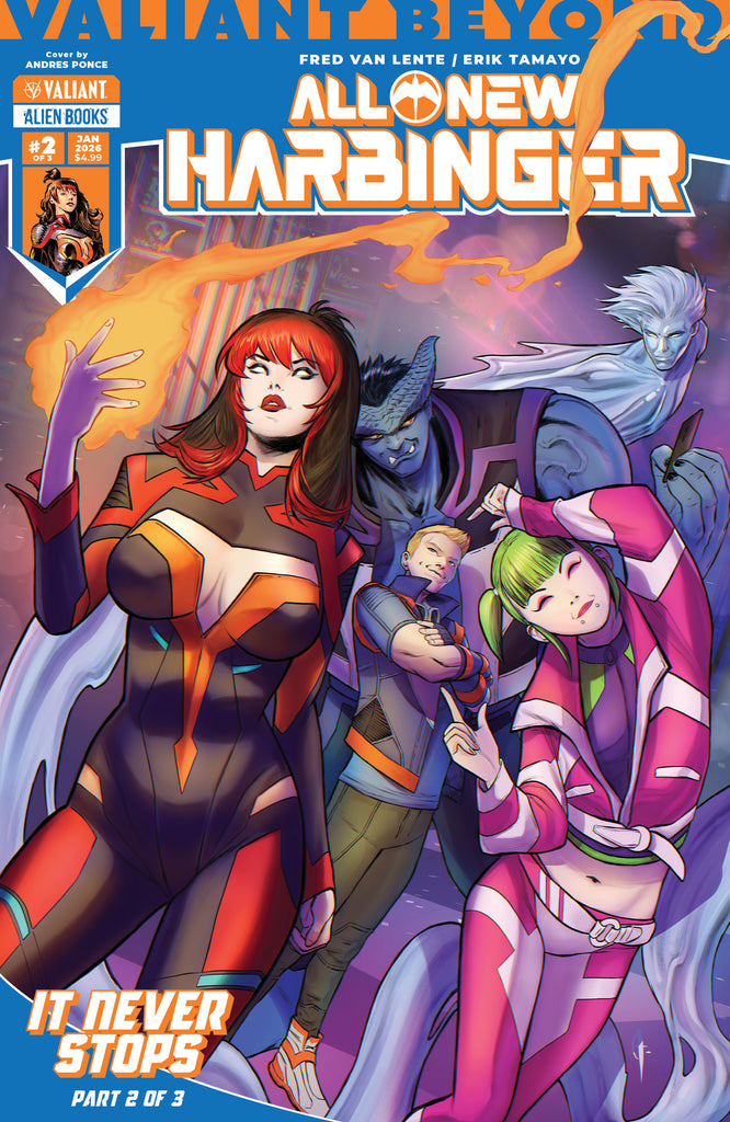 Valiant Beyond: All-New Harbinger #5--It Never Stops #2 Cover A (Ponce)