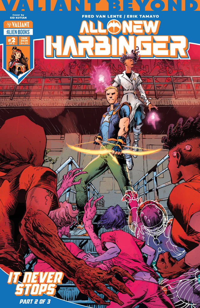 Valiant Beyond: All-New Harbinger #5--It Never Stops #2 Variant B (Kotian)