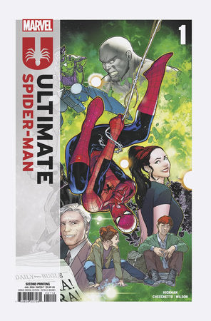 ULTIMATE SPIDER-MAN 1 R.B. SILVA 2ND PRINTING VARIANT