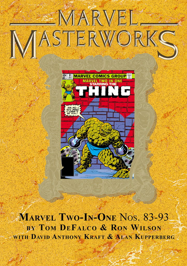 MARVEL MASTERWORKS: MARVEL TWO-IN-ONE VOL. 8 VARIANT [DM ONLY]