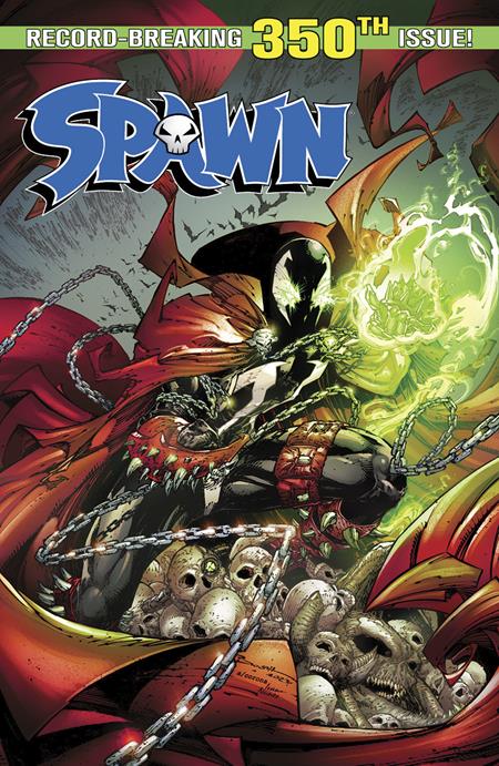 SPAWN #350  CVR D BRETT BOOTH VAR